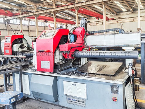 Automatic Chamfering Cutting Machine For Steel Pipe Automatic Chamfering Cutting Machine For Steel Pipe