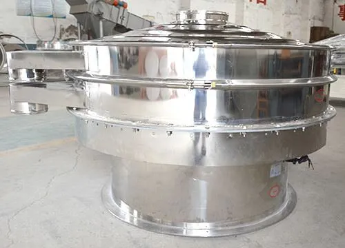 Mehrschichtige kreisförmige Vibrationssiebmaschinen aus Edelstahl für Pulver und Keramik