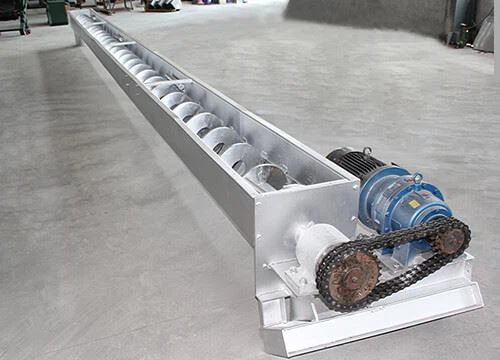 Wellenloser Schneckenförderer